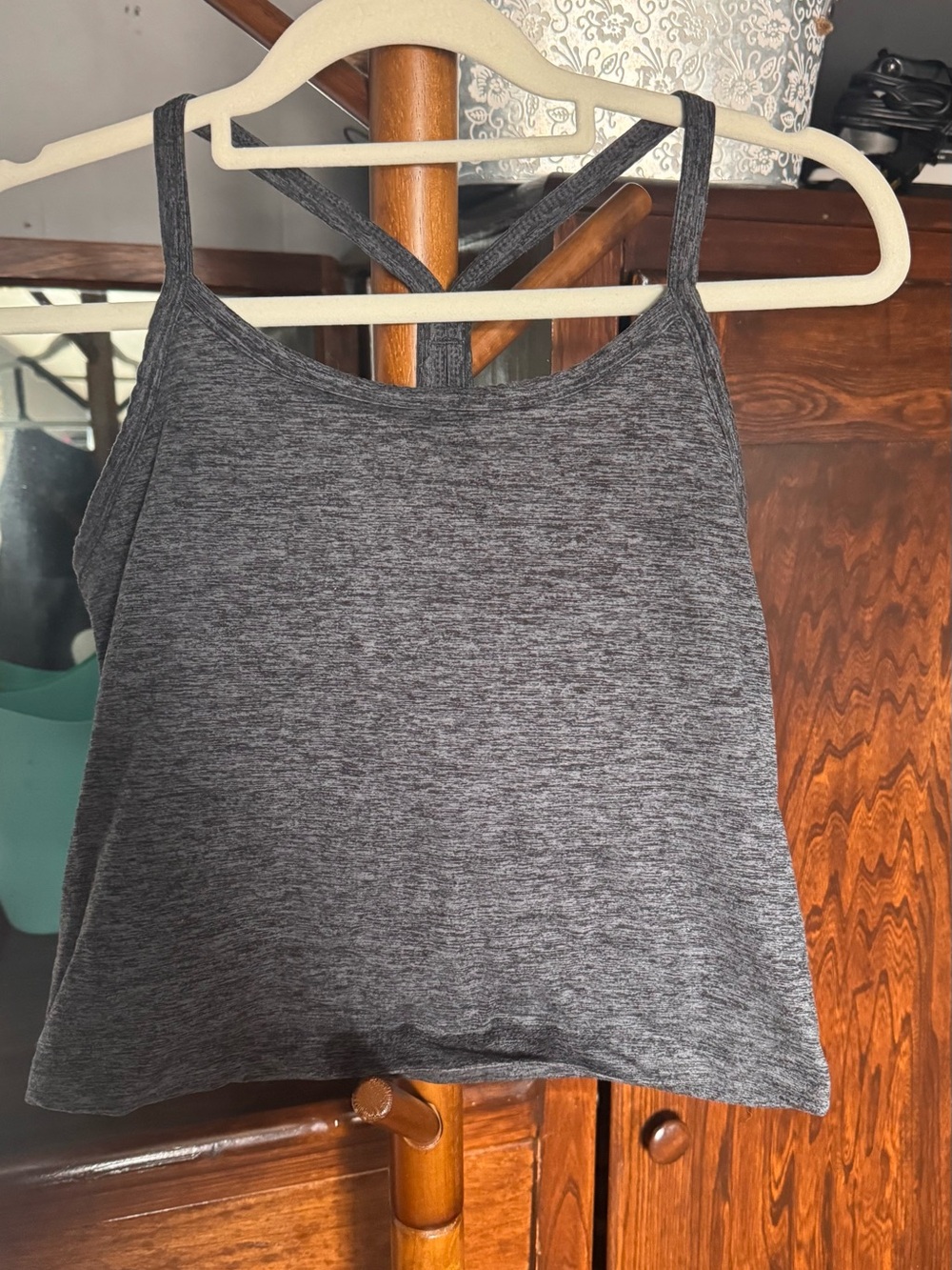 🌚 Kyodan Marled Strappy Back Active Tank — Size M